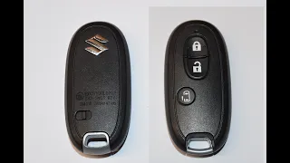 Suzuki Wagon R key fob battery replacement - EASY DIY