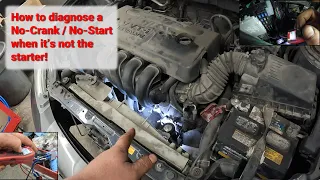 2005 Toyota Matrix No Crank No Start. What to do when the battery and the starter are good!