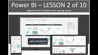 Lesson 2 - Power BI Beginners Online Training 2021
