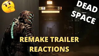 Dead Space Remake Trailer Reactions! / My First Time With Dead Space