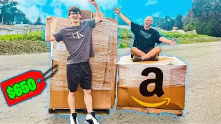 $650 MONSTER AMAZON RETURN PALLET UNBOXING... (INSANE UNBOXINGS)