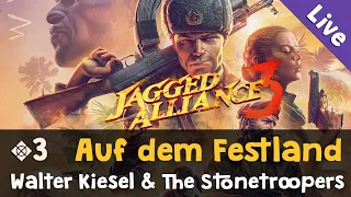 #3: Auf dem Festland ✦ Let's Play Jagged Alliance 3 (Livestream-Aufzeichnung)