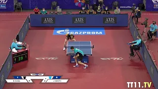 Benedikt Duda vs Jonathan Groth   SF European Team Championship 2021