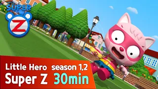 [Super Z 1,2] Little Hero Super Z l 30min Play l Alphabet Game A l