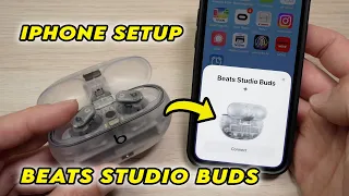 How to Connect/Pair Beats Studio Buds to iPhone