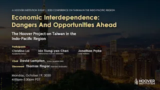 Economic Interdependence: Dangers And Opportunities Ahead | 2020 Conference | Panel 3