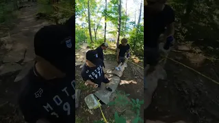 Muskegon Hare Scramble race Enduro section