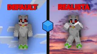 SKYWARS [CUBECRAFT] PERO CON ANIMACIONES REALISTAS 😱 Minecraft pe (me llaman hacker)