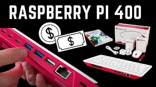 Ahora sí usando la Raspberry Pi 400 - $3000 pesos