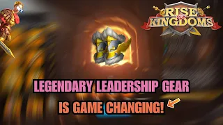 LEGENDARY LEADERSHIP GEAR BREAKS EQUIPMENT! New BEST gear sets for each troop Rise of kingdoms!