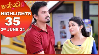 Malli Serial | EP 35 Highlights | 2nd Jun 2024 | Nikitha | Vijay | Saregama TV Shows Tamil