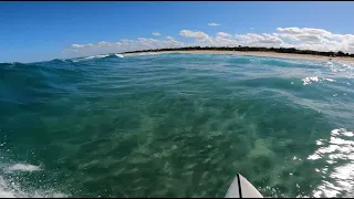 POV Raw Surf - Surfing fun beach break (GoPro Hero 9)