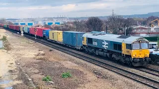 GBRf 66789 At Rotherham From London Gateway Gbrf To Masborough N&W Gbrf