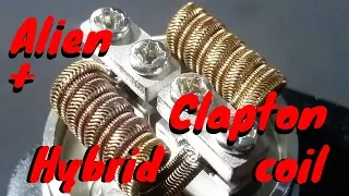 Alien and Clapton coil, Hybrid coil - GEORGE MPEKOS