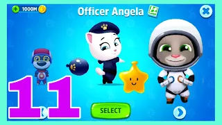 Talking Tom Splash Force - Astro Tom - Arctic Angela - Danger Hank - Officer Angela