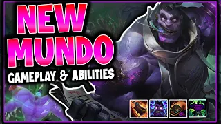 NEW REWORKED MUNDO IS EPIC..LIGHTNING AND HANDBAGS?! FULL GAMEPLAY AND ABILITIES - League of Legends