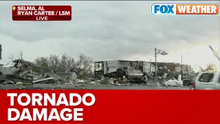 Selma, Alabama Sees Significant Damage After Tornado Rips Through