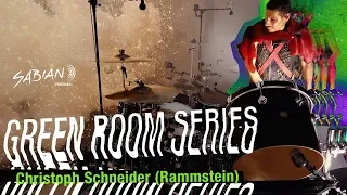 Bigger stage, bigger crowds, BIGGER FLAMES // Christoph Schneider, Rammstein // Green Room Series