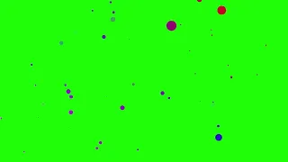 Free Particle Animation Green Screen free download