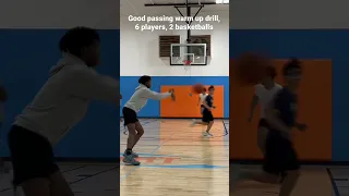 Good passing warm up drill ￼