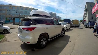 Бокс на крышу Toyota Fortuner (2017-). АВТоДОП Нижний Новгород.