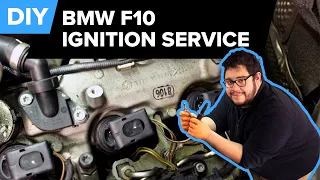 F10 BMW 550i Ignition Coil & Spark Plug Replacement DIY (2011-2016 BMW F10 550i, M5)