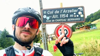 Sortie à vélo au Col de l'Arzelier