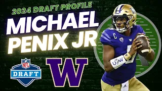 Michael Penix Jr Being Overrated | 2024 NFL Draft Prospect Profile