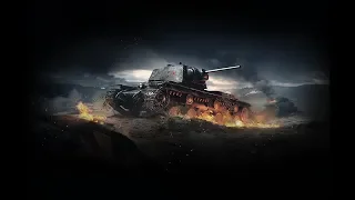 WotBlitz.   Обзор на наш любимый КВ-1.  Как он сейчас в рандоме?? Нужен взвод в помощь!!!!