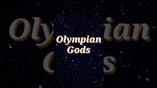 Olympian Gods #shorts