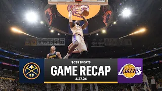 2024 NBA Playoffs: LeBron, Davis SHINE as Lakers FORCE Game 5 | CBS Sports