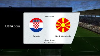 Croatia vs North Macedonia | Friendly match | Football Life 24