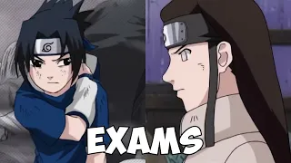 What if Sasuke fought Neji in the chunin exam?