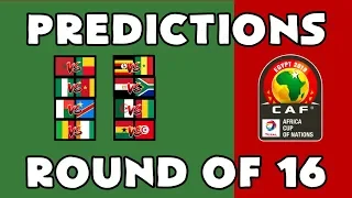 2019 Africa Cup of Nations - Last 16 Predictions