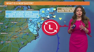 What is a Nor'Easter? Explaining the weather system bringing snow in the East Coast