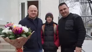 Евгений Степанюк и Евгений Воробьев посетили Школу-интернат №.3