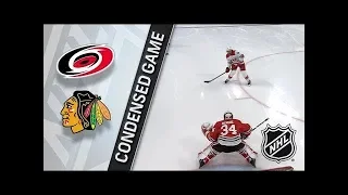 NHL Chicago Blackhawks VS Carolina Hurricanes Highlights/ HХЛ Каролина VS Чикаго Обзор матча