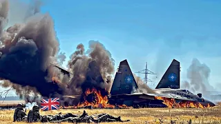 1 MINUTE AGO, 17 of NATO's most advanced fighter jets were shot down by Russia's advanced S-400 miss