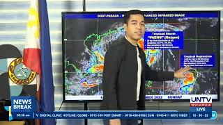 WEATHER UPDATE: Severe Tropical Storm #PaengPH | 5am - October 30, 2022