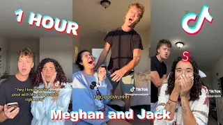 * 1 HOUR * Meghan and Jack TikTok Videos 2024 | Funny Meg and Jack TikToks Compilation