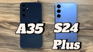 Samsung Galaxy A35 vs Samsung Galaxy S24+