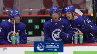 Brock Boeser Mic'd Up at Training Camp (July 15, 2020)