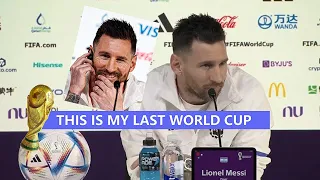 🔥Leo Messi FIFA WC 2022 Press Conference Before Argentina vs Saudi Arabia!