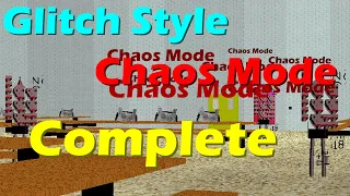 Baldi's Basics Glitch Style Chaos Mode Complete!!