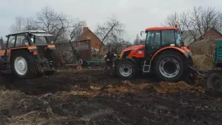 Wielka wtopa z wysłodkami  Zetor Proxima 100 /Ursus De-luxe