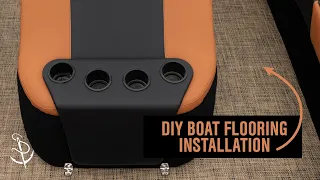 How to Install Woven Vinyl Flooring on a Speedboat