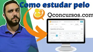 Como estudar pelo site Qconcursos ?