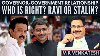 M R Venkatesh I Governor-Government relationship I Who is right? Ravi or Stalin? I Oh Pakistan!