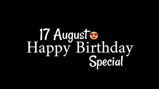 28 May Birthday Black Screen Status🥳|Happy Birthday Whatsapp Status🎁|Birthday Song Status🎂