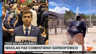 “Tá com advogado né chupetinha” disse Thaís Carla para Nikolas Ferreira após ele fazer comentário